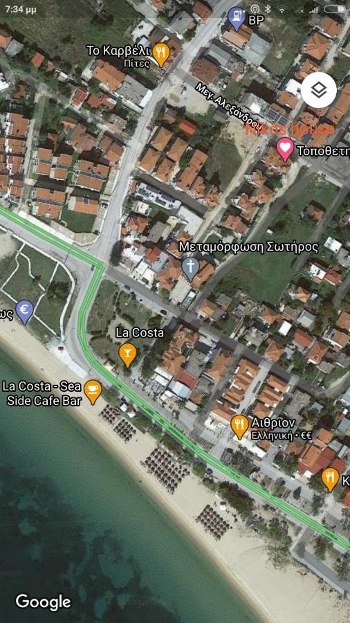 Nikos House Beach Ofriniou Apartment ภายนอก รูปภาพ